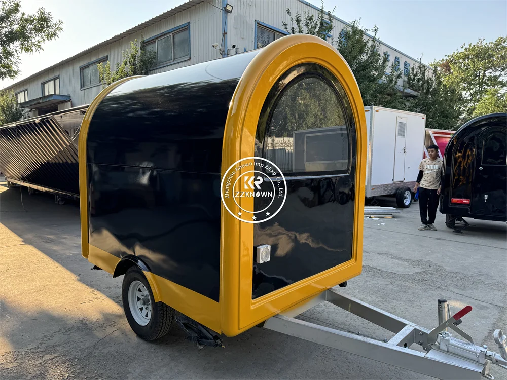 Camion alimentaire mobile Concession, remorque de nourriture entièrement équipée, restaurant de rue, café, collation, pizza, kiosque