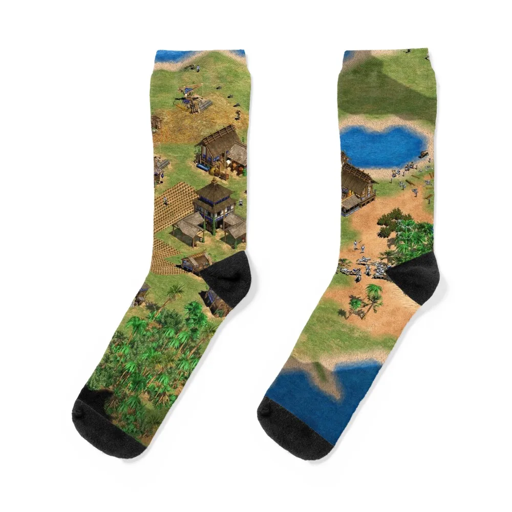 

Age of Empires 2 In-Game Socks funny sock Running Hiking boots sports and leisure Socks For Men Women's