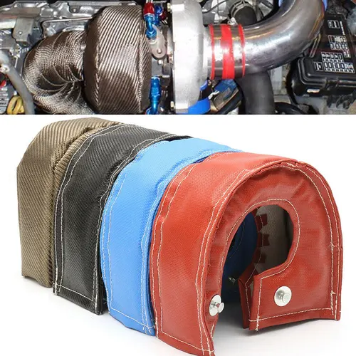 Imagen 2 del producto T2 T25 T28 T3 GT28 GT30 GT35 T4 T6 manta Turbo de titanio escudo térmico cubierta de cargador de barrera 5m cinta de envoltura de cabecera térmica de escape