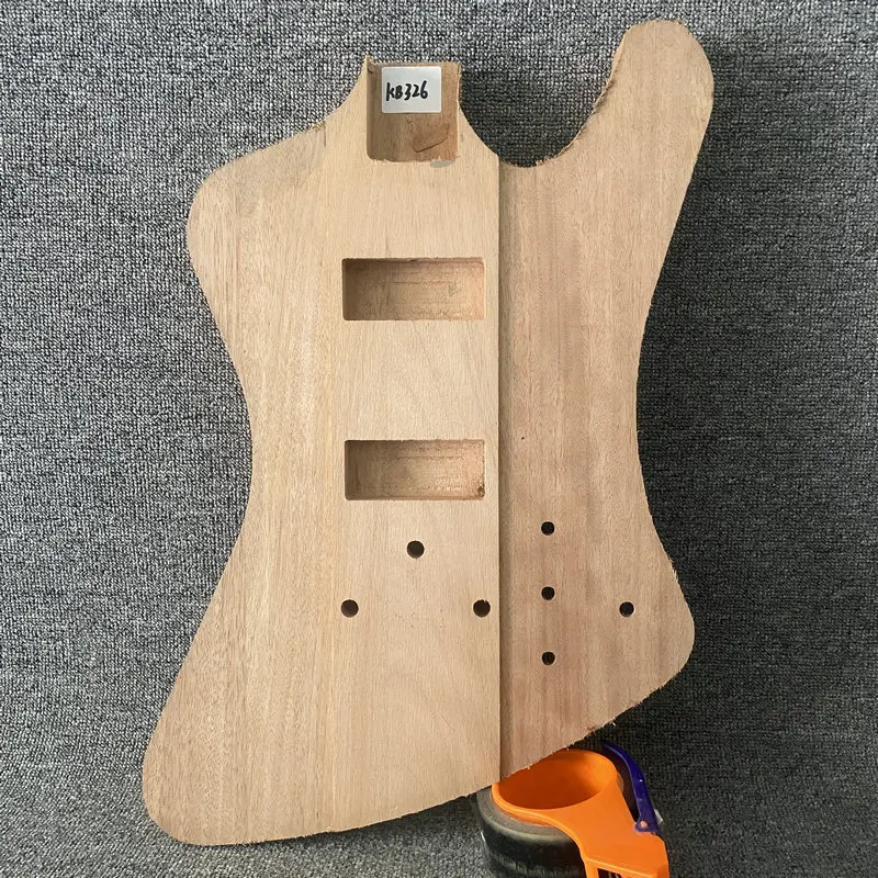 

KB326 4-струнный корпус электрического баса из натурального массива красного дерева для замены бас-гитары Thunderbird и активных звукоснимателей своими руками