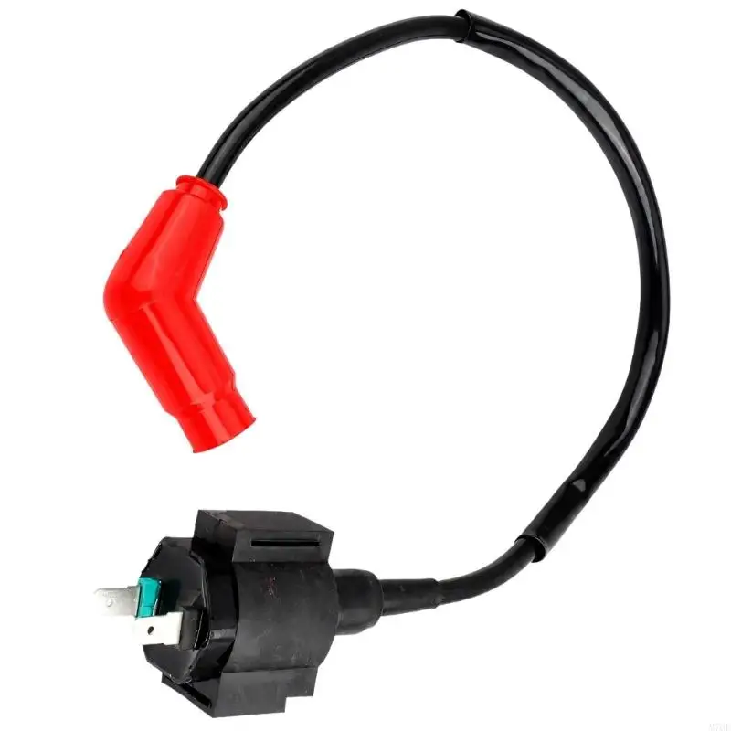 M76E Spark-System-Einheit mit roter, abgewinkelter Anschlussmanschette für TRX450FE 1998–2004 – Detail 7