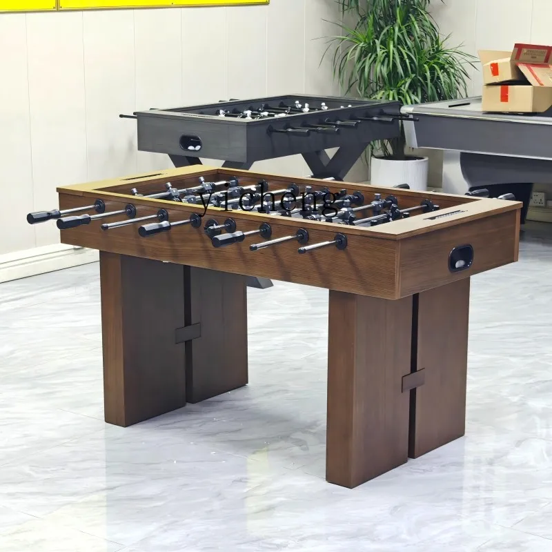 Tabletop Football Machine Table Game Eight-Pin Standard Adult Table Football Game Machine for Home Use
