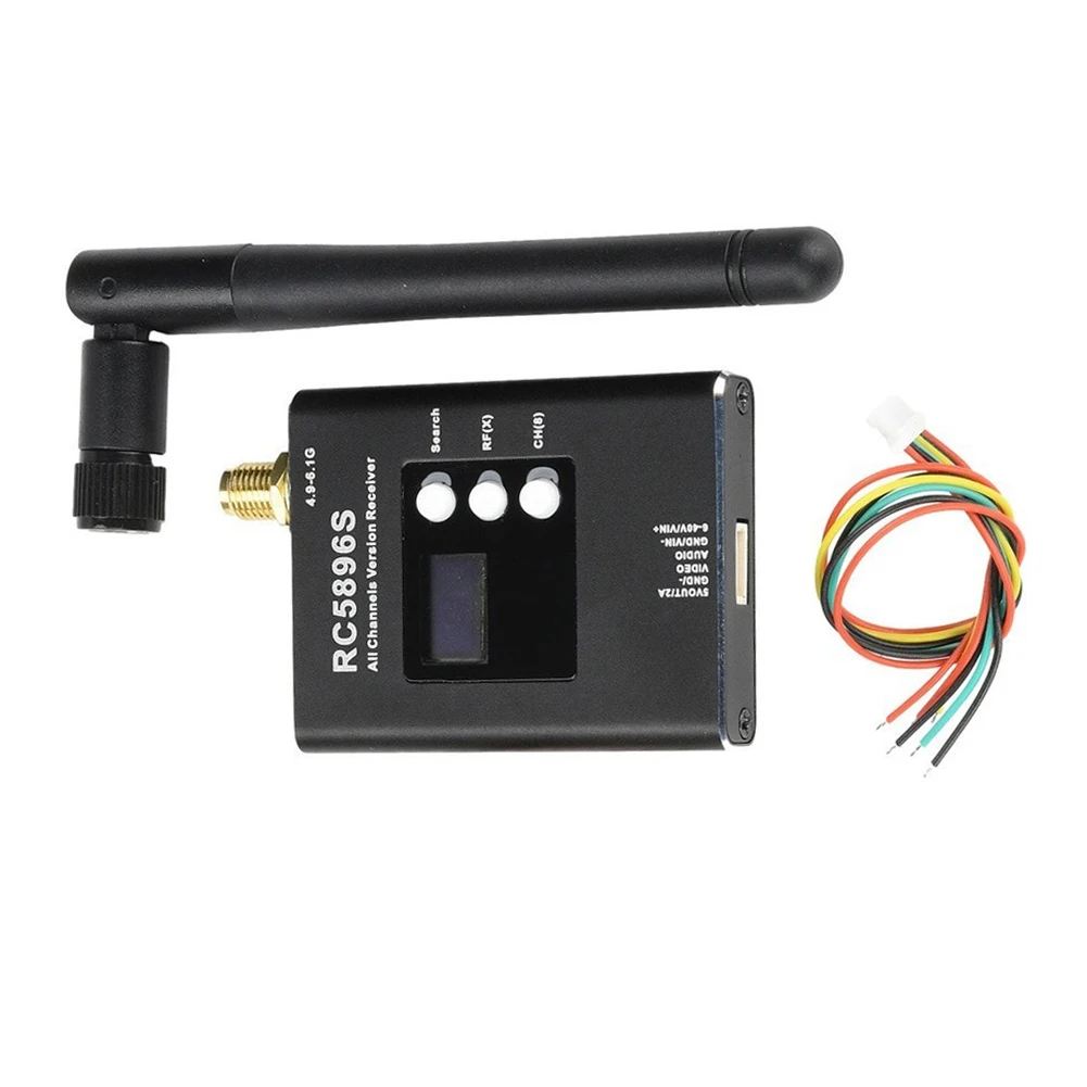 RC5896S 4.9-6.1GHz For Video 5.8G Image Transmission Module 96 Channel FM PLL Demodulation For FPV RC Aircraft Test T