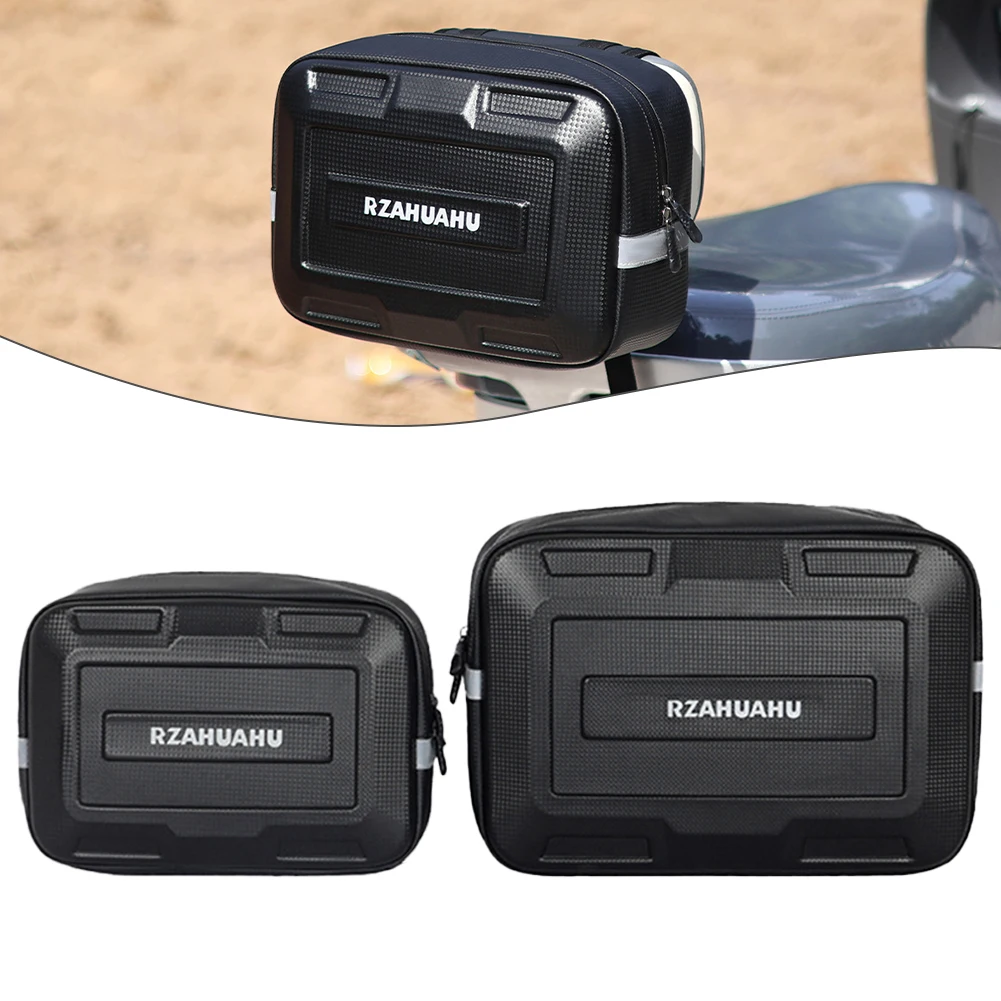 

Hard Shell Triangle Bag Waterproof Motorcycle Side Pocket Multifunctional Electric Bicycle Hanging Bag For Universal- Motorcycle