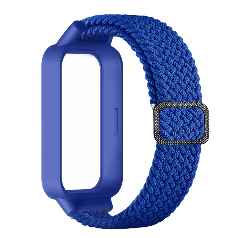 Ersatzarmband für Xiaomi Smart Band 9 Active, Nylon-Geflechtarmband, Uhrenarmband, Gürtel für Redmi Smart Band 3, Armband, Correa – Detail 14