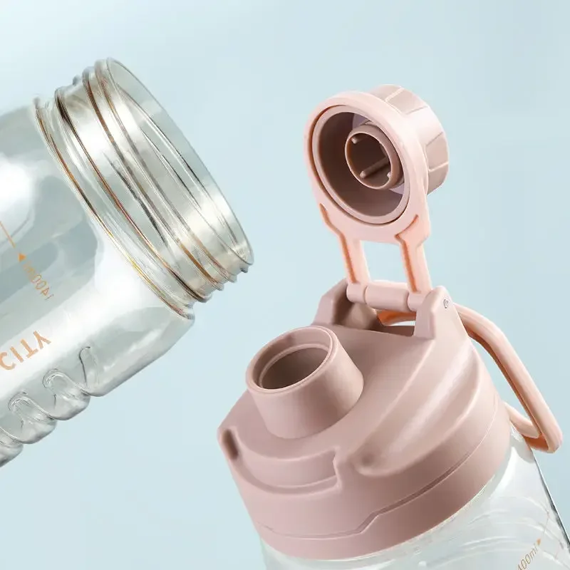 Big Capacity Sport Water Plastic Bottle Cup 1500ML 2600ml Water Bottle Wtih Filter  BPA FREE Drinking Bottles Kettle Waterbottle