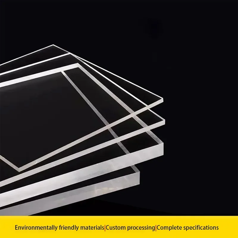 

High Transparent PVC Sheet 1-15mm Thick Hard Plastic Board for DIY 100x100-300x400mm