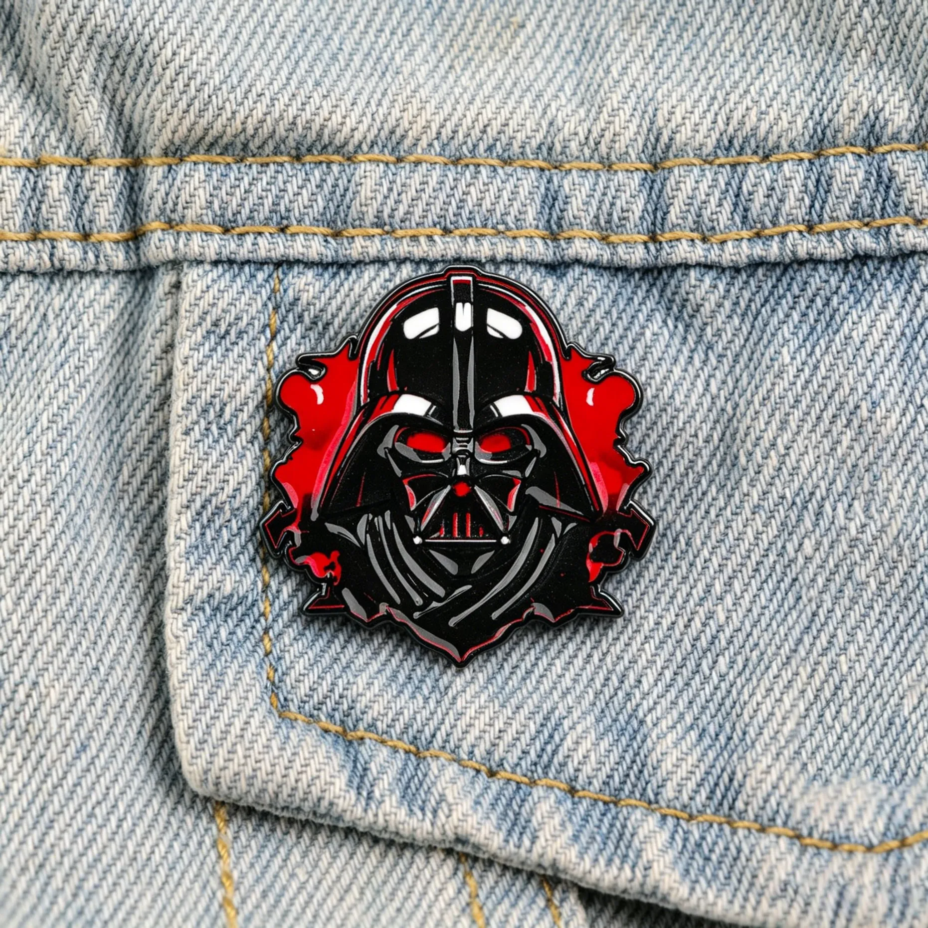 Pin de Esmalte de Filme, Broche de Robô Estiloso, Pins de Lapela, Emblema para Mochila, Acessórios de Vestuário, Joias de Moda, Presentes para Amigos