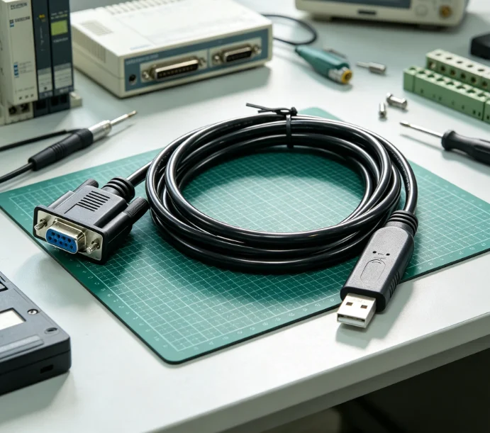 電子スケール用、ドライバー不要のusb-rs232シリアルデータケーブル（2m）。excelおよびカスタムソフトウェアに対応。