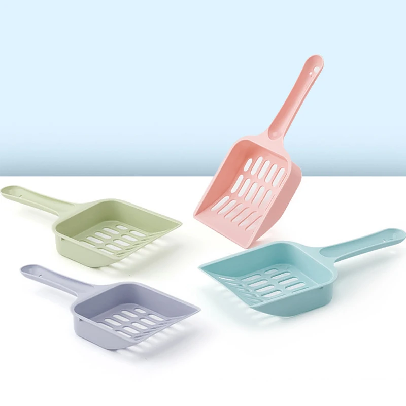 Cat litter spoon shovel plastic, pet toilet poop artifact garbage sand shovel pet cleaning artifact dog shovel pet cleaning tool