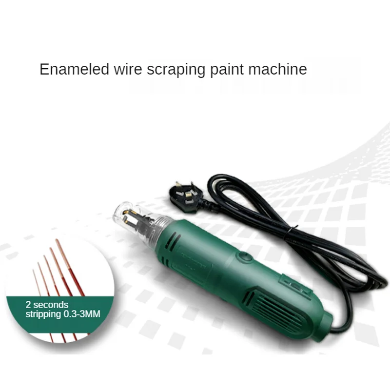 

DF-8 Enameled Wire Electric Paint Drainer, Manual Paint Scraper, 0.3-3.0MM Wire Peeler, Lacquer Peeler, Varnished Wire Peeler