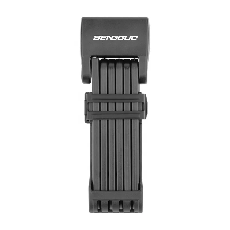 

Bicycle Folding Lock Key Anti-theft Mountain Bike Electric Bike Portable Folding Cycling Lock Equipment