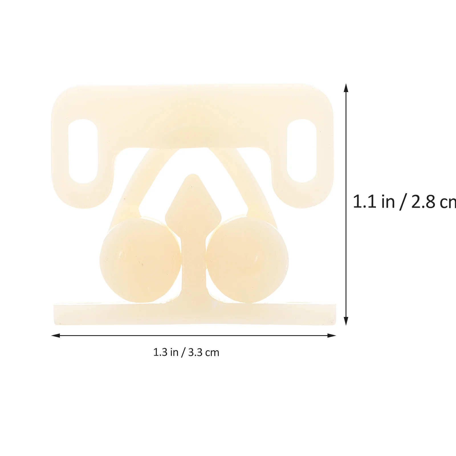 

10pcs Door Catch Ball Latch Plastic Cabinet Latches For Furniture Interior Doors Replacement Hardware Mounting Fasteners