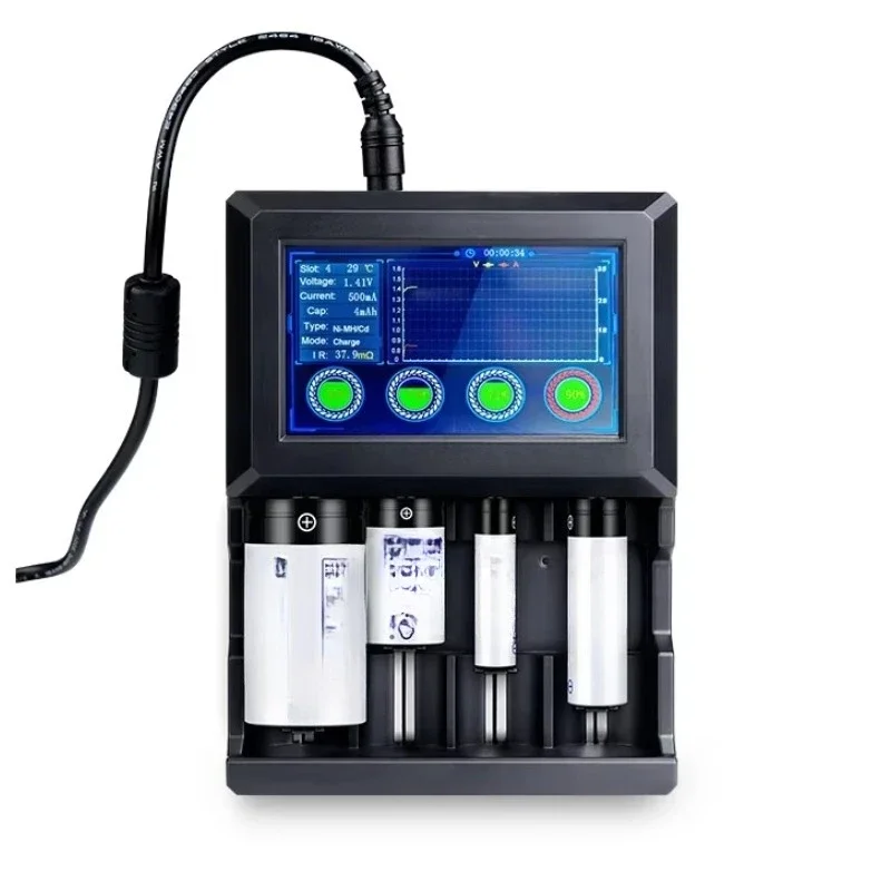 

LCD Smart 4 Bracket Universal Battery Charger Rechargeable Lithium Ion Battery Accessories