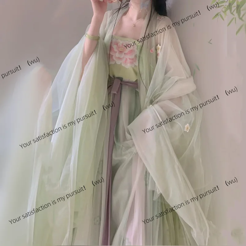 

ZOCI-Loose Big Sleeve Fairy Hanfu Clothing Women's Cosplay Clothing