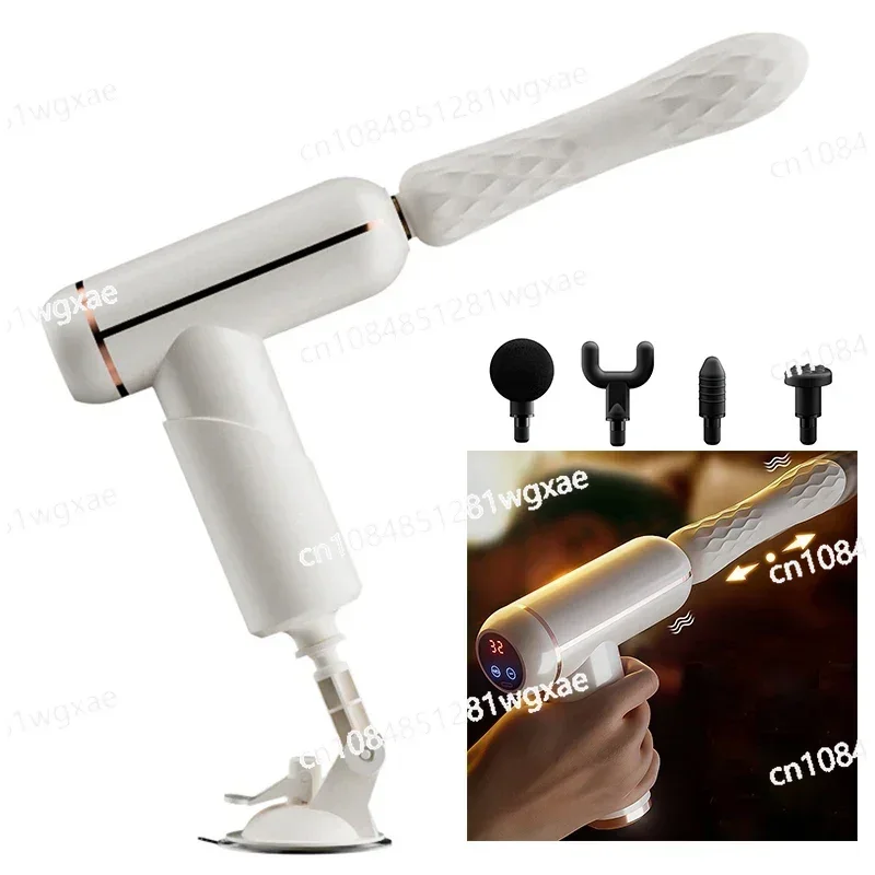 Portable Linear Actuator Vibration Telescopic Bracket Wireless Massage Gun Tool