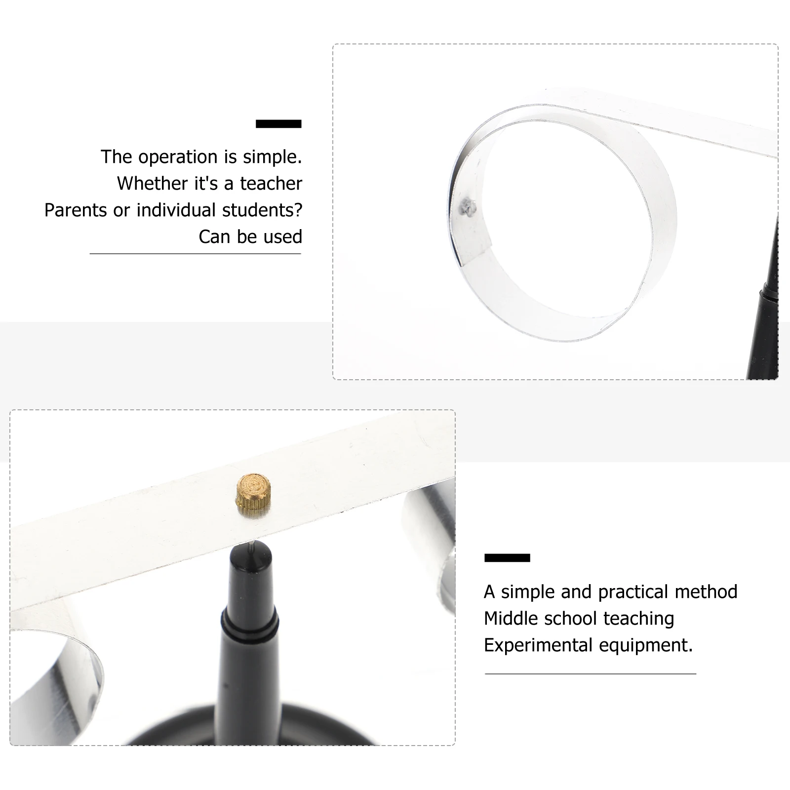 

1 pc Physics Experiment Equipment Lenz Law Demonstration Apparatus For Middle School Science Lab Durable Inductive Current