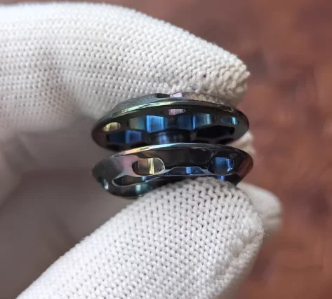 آسيا المحيط الهادئ الديناميكيات الزركونيوم الملونة جوفاء كرة القدم زوج قفل العالمي 24.5 مللي متر الارتفاع 12.8 مللي متر #6