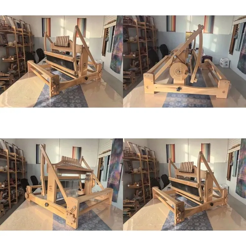 New Traditional Hand Loom Foldable Shuttle Table Weaving Machine