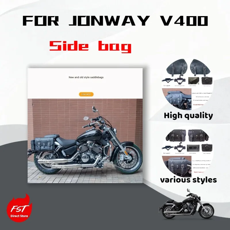 

For Jonway V400 Side Bag Modification Parts for Leather Bags and Canvas Bags Accessories