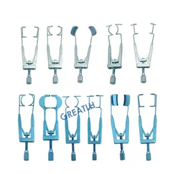 1pcs Titanium Alloy Stainless Lieberman Solid Eye Speculums Eyelid Tools Ophthalmic Instrument