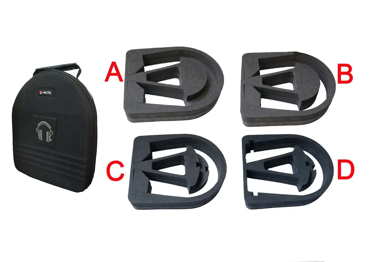 صندوق حمل حقيبة سماعة الرأس TDG لسماعات الرأس PDP Playstation Afterglow AG6 AG9، Synchros S700، Synchros S500