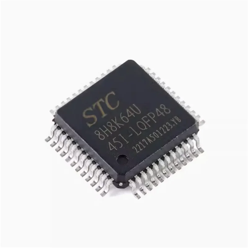 

Original genuine STC8H8K64U-45I-LQFP48 1T 8051 microprocessor microcontroller chip