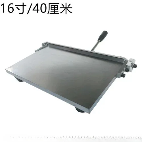 

Manual pedal stainless steel folding machine 12 inch 14 inch leather shoe box wallet handbag bag fabric indentation