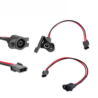 Charging Port For Xiaomi 4 Lite (2nd Gen) Electric Scooter Charger Power Port Assembly Case Cable Replacement Accessories