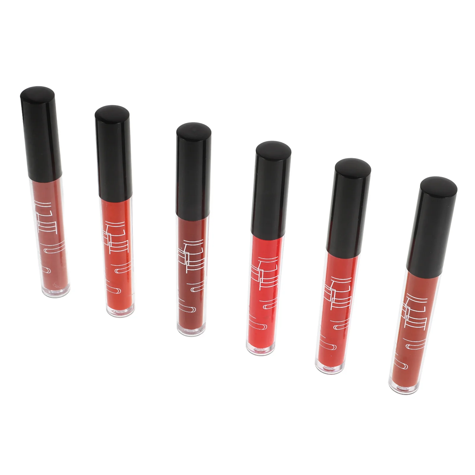 

6Pcs Lip Gloss Set Long Lasting Shine Student Friendly Shades Compact Design Liquid Lip Gloss Daily Use Replacement