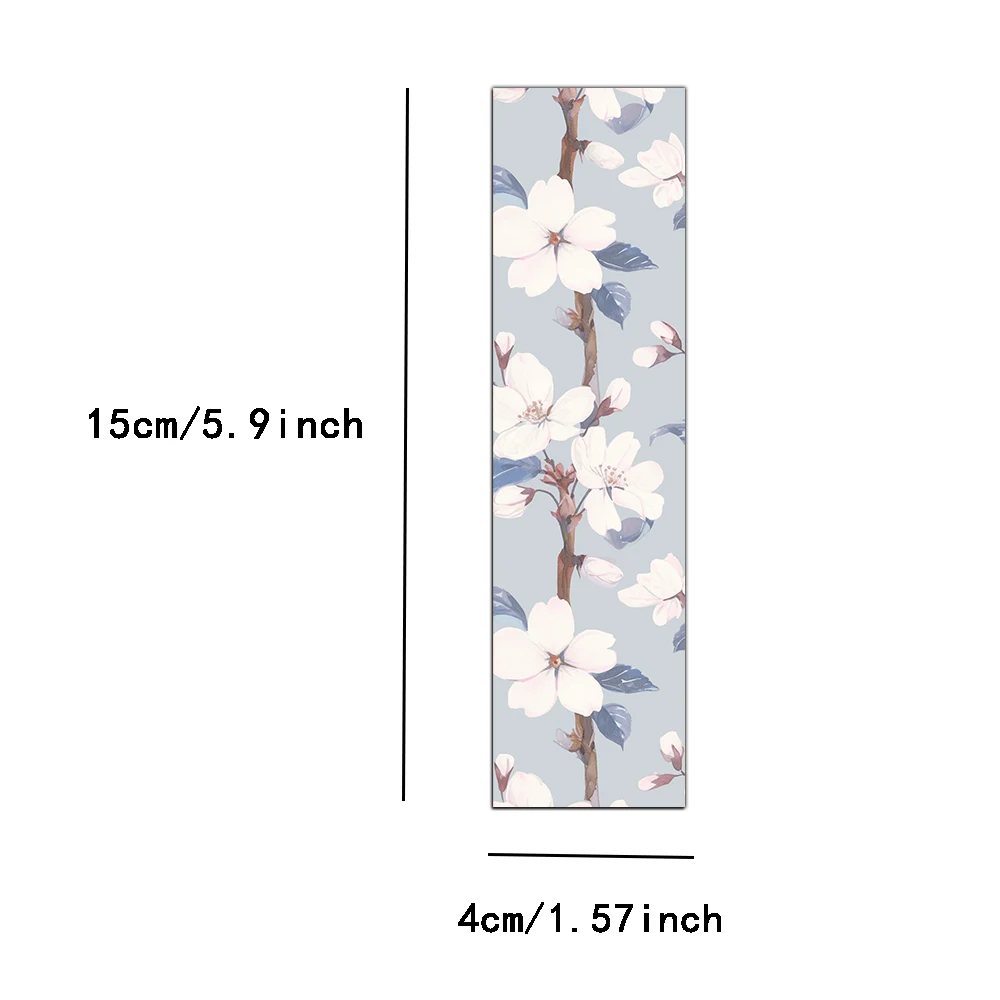 30PCS Small Fresh Classical Flower Bookmarks Flower Decoration Reading Books Marking Creative Cards