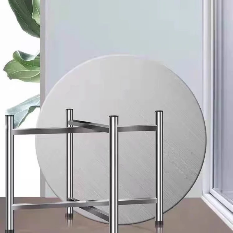 

Table legs Folding table legs Stainless steel overhead shelf Foldable round foot bracket