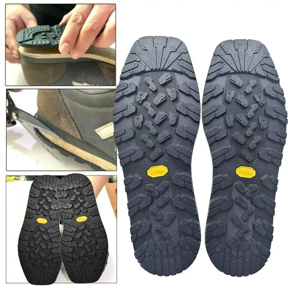 Wearable Rubber Non-Slip Shoe Stickers DIY Cuttable Wear-resistant Sole Repair Stickers Leather Compatible Thick Material
