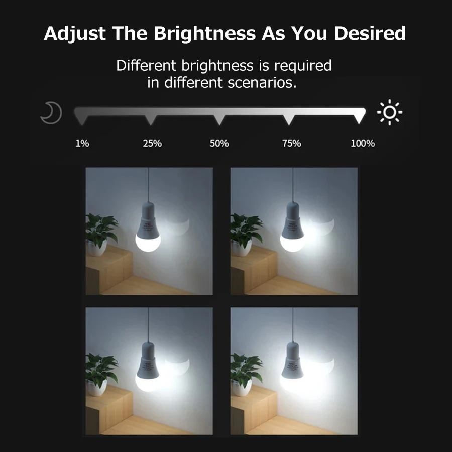 Tuya WiFi Bluetooth E27 Smart Bulb RGBCW 100-240V 15W LED Lamp E27 Light Bulbs App Voice Control Support Alexa Google Home Alice