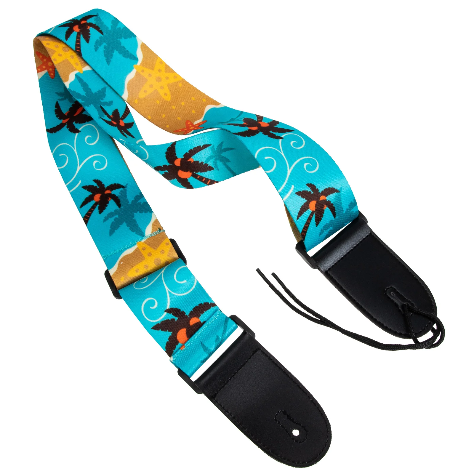 

Shoulder Strap Guitar Delicate Girls Acoustic Replacement Instrument Belt Blue Cute Man