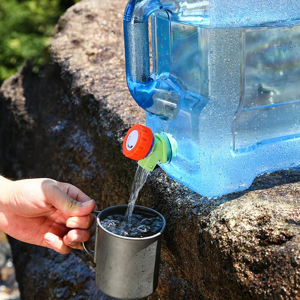 إبريق مياه الشرب 3L مع حنفية خزان مياه للتخييم متعدد الوظائف حامل تخزين المياه مانع للتسرب للمشي لمسافات طويلة جولة القيادة الذاتية