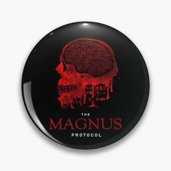 The Magnus Protocol On Your Mind Dark  Soft Button Pin Jewelry Fashion Creative Cute Lapel Pin Cartoon Lover Clothes Women Badge