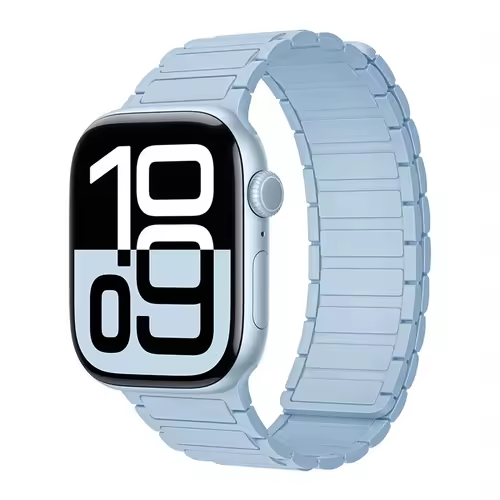 Magnetic Silicone Band for Apple Watch Ultra 3 2 49mm 46mm 42mm 45mm 44mm 40 41mm Strap IWatch Series 11 10 9 8 7 6 SE Bracelet - Image 7