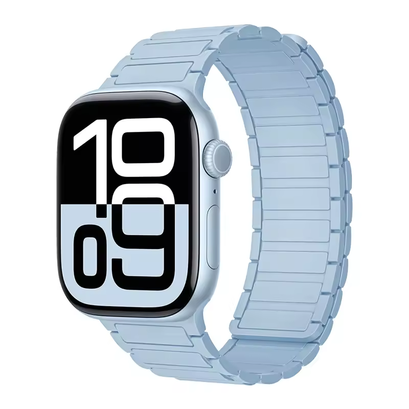 Magnetic Silicone Band for Apple Watch Ultra 3 2 49mm 46mm 42mm 45mm 44mm 40 41mm Strap IWatch Series 11 10 9 8 7 6 SE Bracelet - Image 7