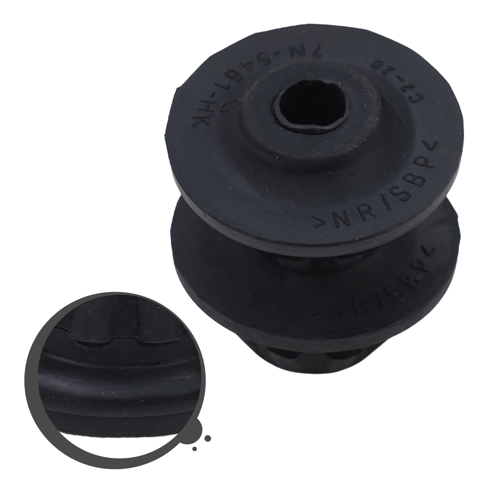 Pair of Radiator Mount Rubber Bushes for Nissan For Qashqai For XTrail Easy Installation Long lasting Performance