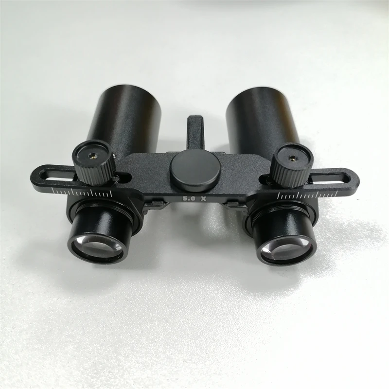 5X/6X Dental Magnifier Glasses Loupes Accessories Dental LED Headlight Binocular Loupes Dentist Surgical Headlamp Dentistry - view 4