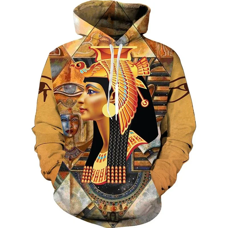 

Ancient Egyptian Eye of Horus Egyptian style hoodie men's 3D printed top clothing unisex sweatshirt Cool design hoodie jumper