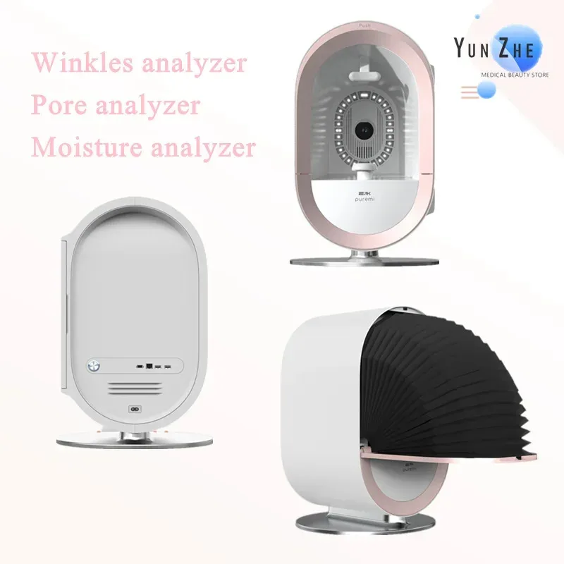 

Portable 3D AI Facial Detector Skin Analyzer Machine for Beauty Salon Hot Selling Skin Facial Analysis Skin Test Machine 2025