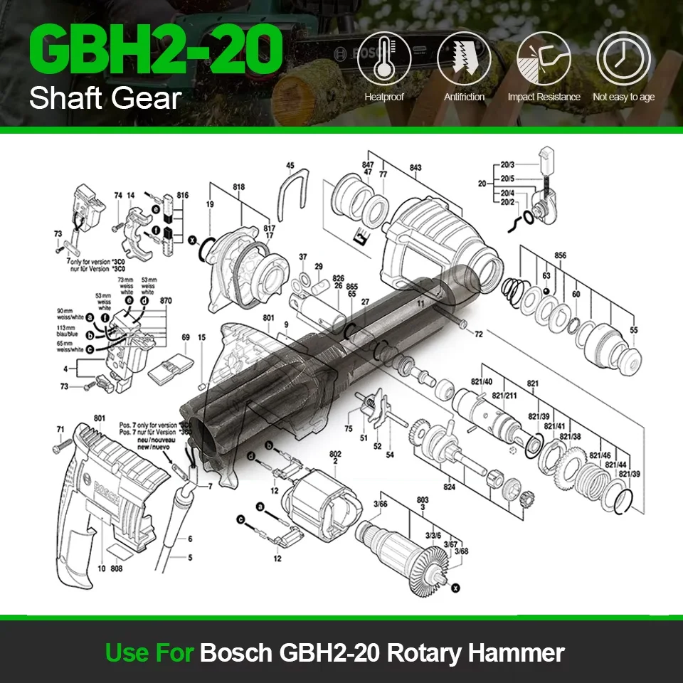 Replace Shaft Gear …