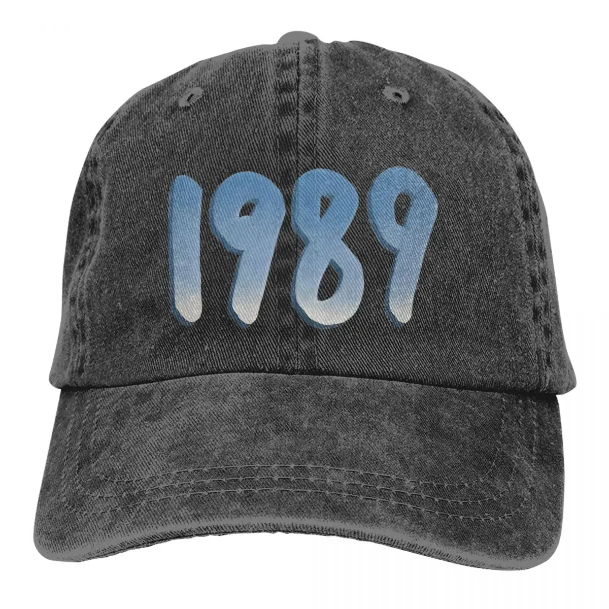 Casual Singer Swiftie 1989 Baseball Cap Unisex Style Distressed Washed Snapback Cap Hip Hop Outdoor Adjustable Caps Hat