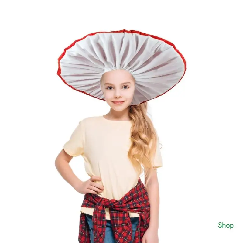 

Dropship Adorkable Mushroom Hat Funny Headgear for Theme Parties Photo Props Carnivals