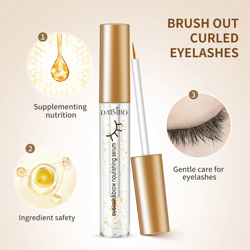 2 pièces-DAISIBO sérum pour les yeux ingrédients naturels, gel cosmétique pour les yeux noir épaissit naturellement