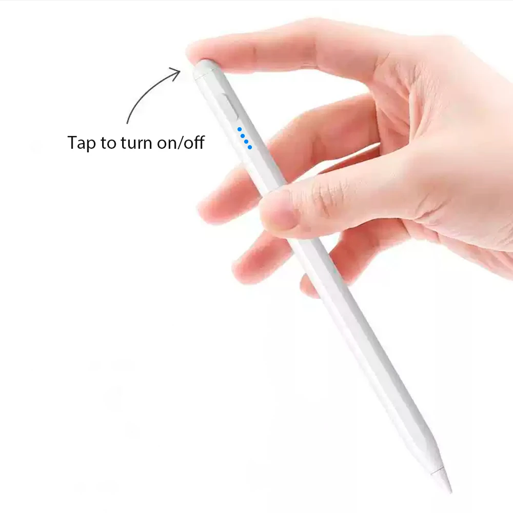 For IPad Pencil For 2018-2022 IPad And IPad Pro Tablet Stylus With Magnetic Adsorption Apple Pencil LED Power Indicator Stylus