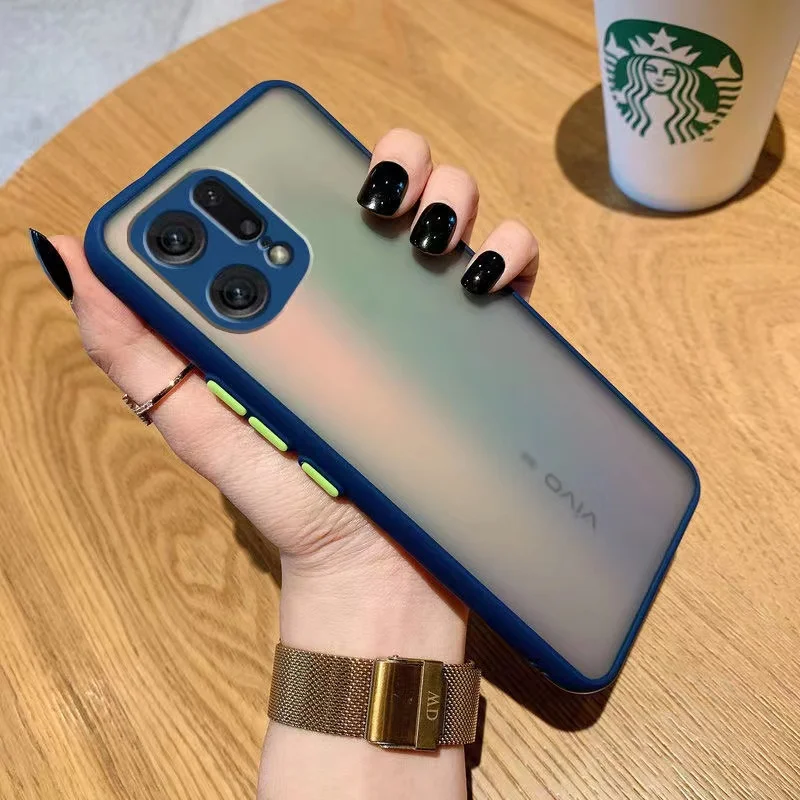 Shockproof Camera Protection Matte Hard Case For OPPO Find X5 Pro Lite X5pro