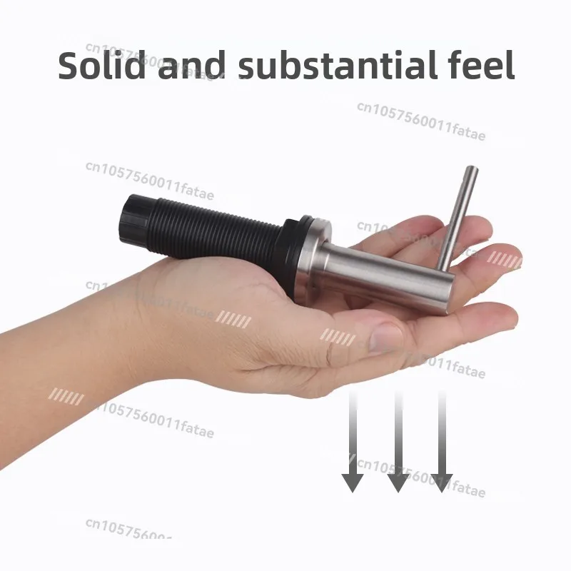 Extended Reach Solid Stainless Steel Sink Soap Dispenser for Kitchen Dish Soap Pump with Long Tube